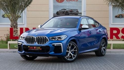 بي أم دبليو X6 40i M Sport 3.0L BMW X6 xDrive40i M-Sport 2020 (LOW MILEAGE) GCC under Agency Warranty and Service C