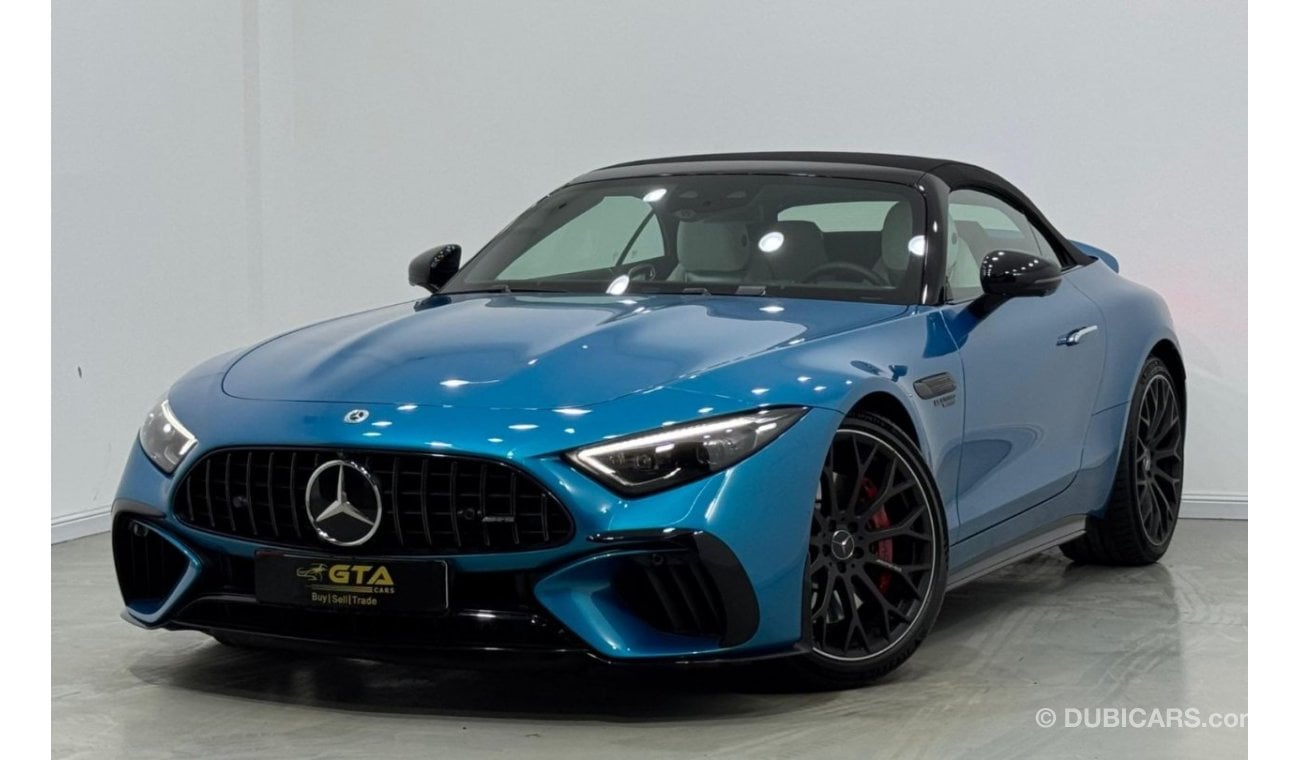 مرسيدس بنز SL 55 AMG 2022 Mercedes Benz SL55 AMG 4MATIC+ Roadster, 2027 Mercedes Warranty + Service Pack, Low Kms, GCC