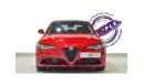 Alfa Romeo Giulia Super | 2020 | Warranty & Service | Service History | Low Mileage