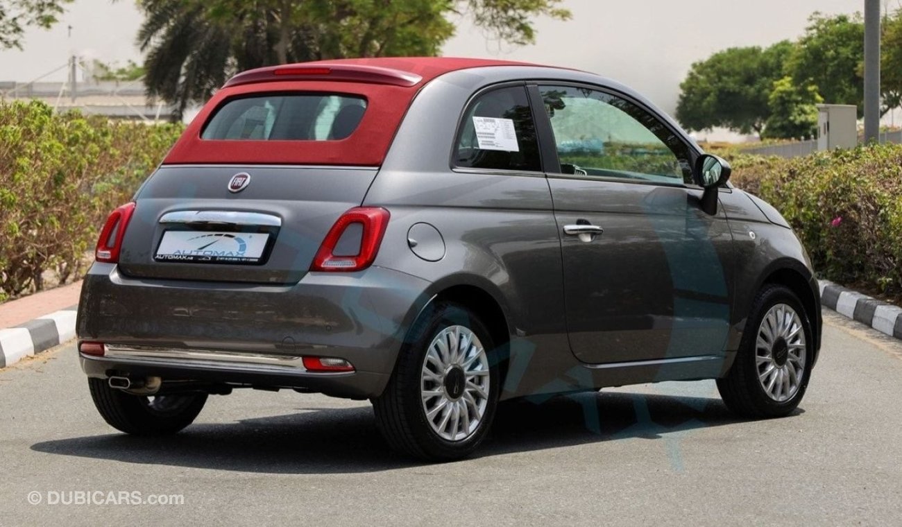 Fiat 500 Cabrio 1.4L FWD , 2024 GCC , 0Km , With 5 Years or 120K Km Warranty @Official Dealer