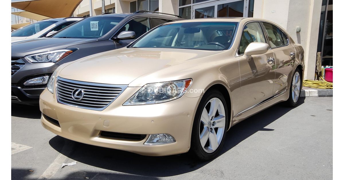 Lexus LS 460 for sale: AED 53,000. Gold, 2007