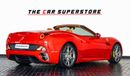 Ferrari California Std 4.3L (460 HP) 2012 - FERRARI CALIFORNIA - GCC - IMMACULATE CAR - SERVICE HISTORY