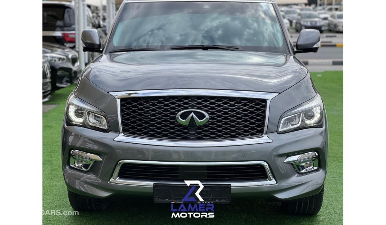 Infiniti QX80 Luxury 1500 MONTHLY PAYMENTS / INFINITY QX80 / GCC / NO ACCIDENTS / CLEAN CAR