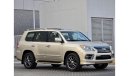 Lexus LX570 Platinum LEXUS LX-570 2014 GCC ORGINAL PAINT // ACCIDENT FREE // PERFECT CONDITION