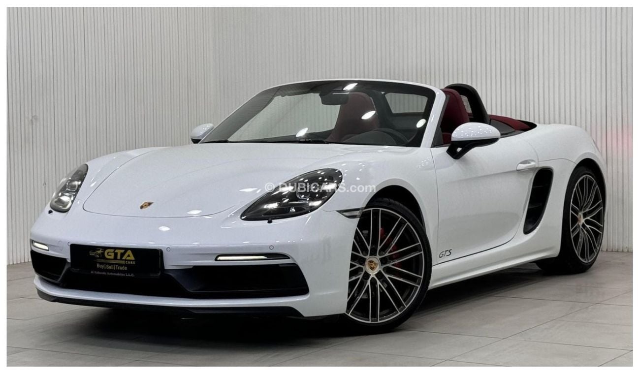 بورش بوكستر 718 2019 Porsche 718 Boxster GTS, One Year Warranty, Porsche Agency Full Service History, GCC