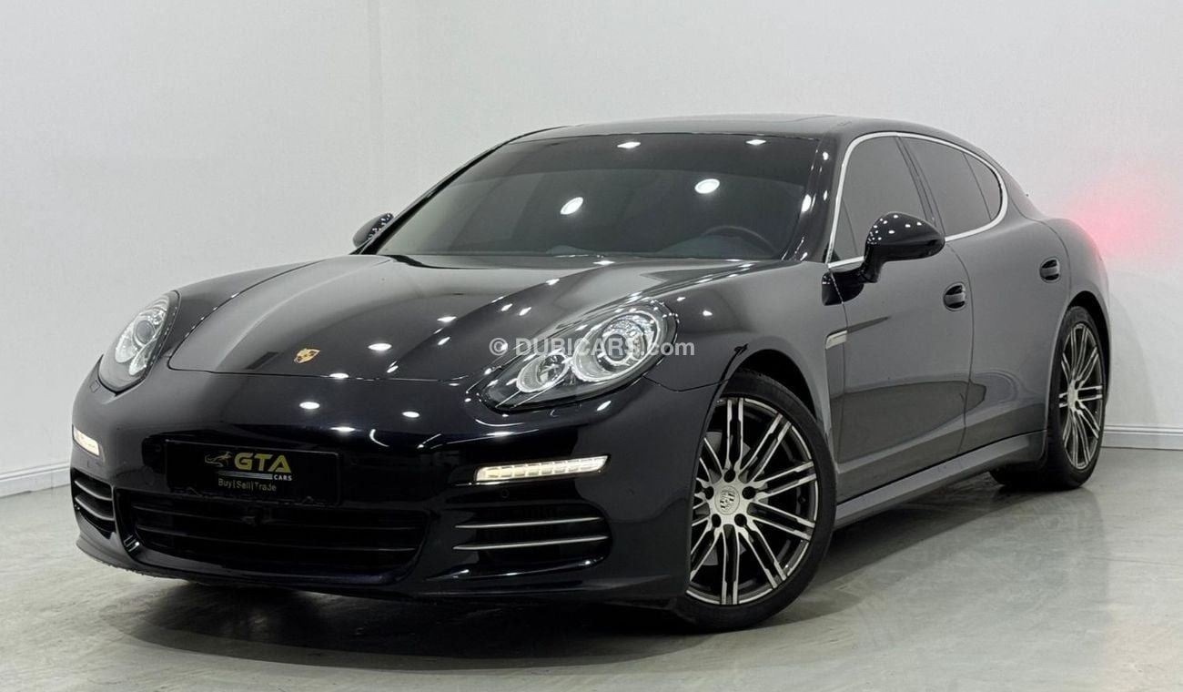 بورش باناميرا 4S 3.0L 2015 Porsche Panamera 4S, Service History, Excellent Condition, GCC