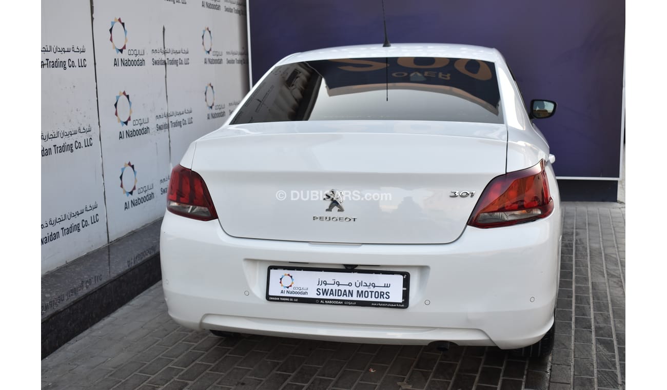 Peugeot 301 AED 419 PM 1.6L ALLURE GCC DEALER WARRANTY