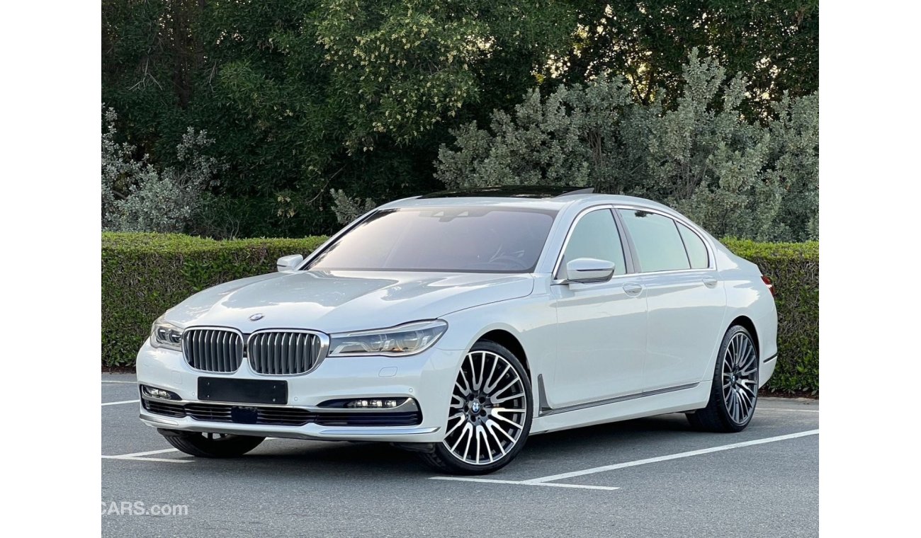 BMW 740Li Exclusive 1500 Monthly payments / BMW 740 LI / GCC / no accidents/ Full option