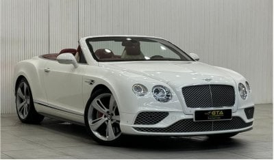 بنتلي كونتيننتال جي تي سي 2016 Bentley Continental GTC Convertible V8S, Full Service History, GCC