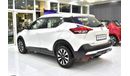 Nissan Kicks EXCELLENT DEAL for our Nissan Kicks ( 2020 Model ) in White Color GCC Specs