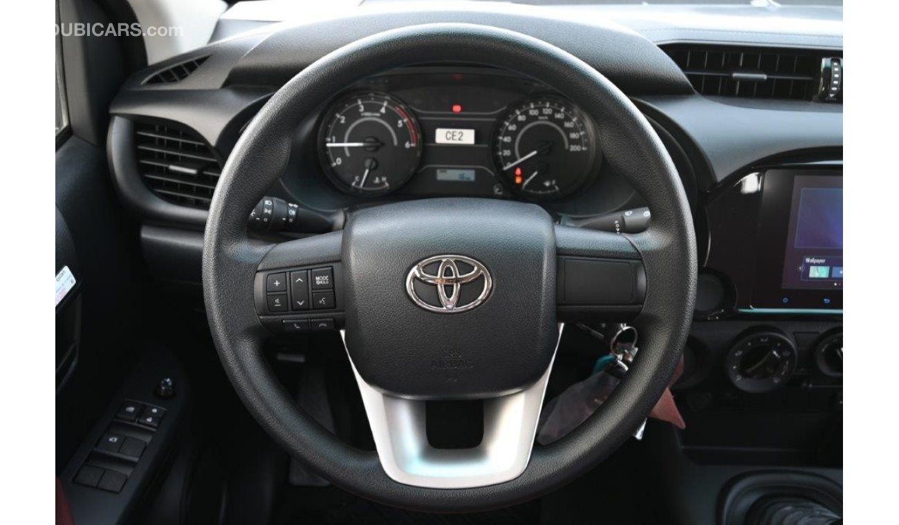 Toyota Hilux 2024 HILUX DOUBLE CAB GL 2.4L DIESEL 4X2 MANUAL TRANSMISSION.