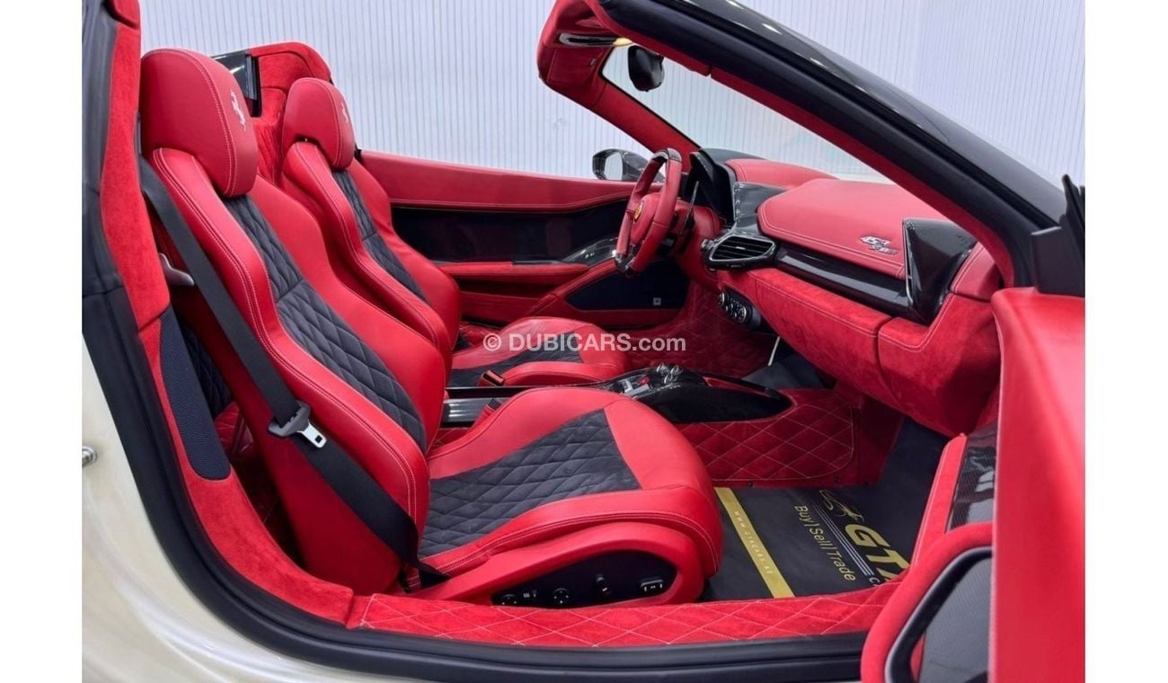 Ferrari 488 2013 Ferrari 458 Spider, Ferrari Agency Full Service History, GCC