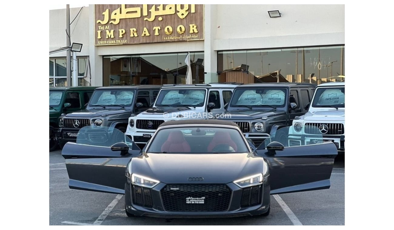 Audi R8 Spyder V10 Plus AUDI R8 2017 SPYDER  GCC