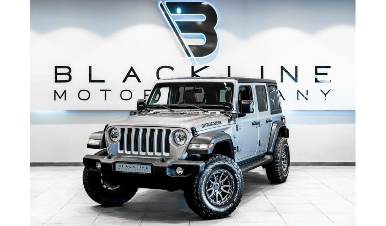 Jeep Wrangler Sahara 2021 Jeep Wrangler Unlimited Sport, 1 Year Warranty, Full Service History, Low Kms, GCC