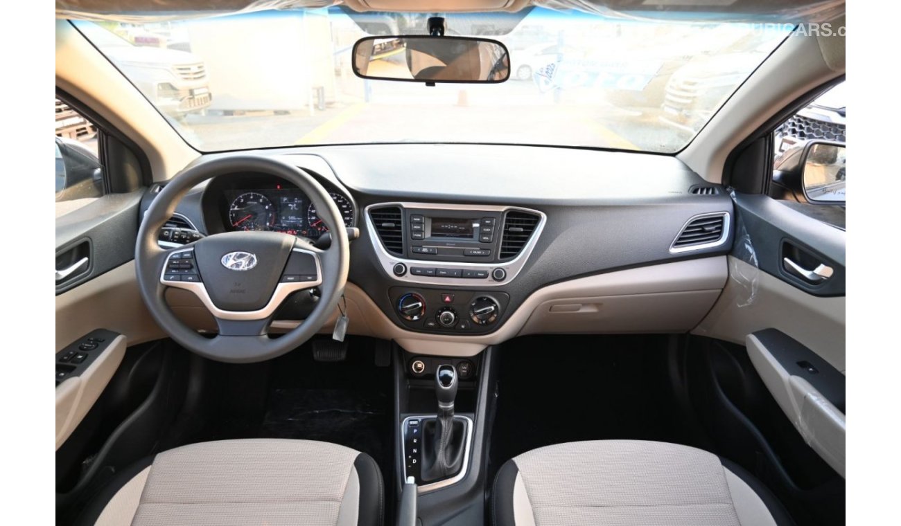 هيونداي أكسنت Hyundai Accent 1.4L Petrol Basic Option, FWD, Color Grey, Model 2023