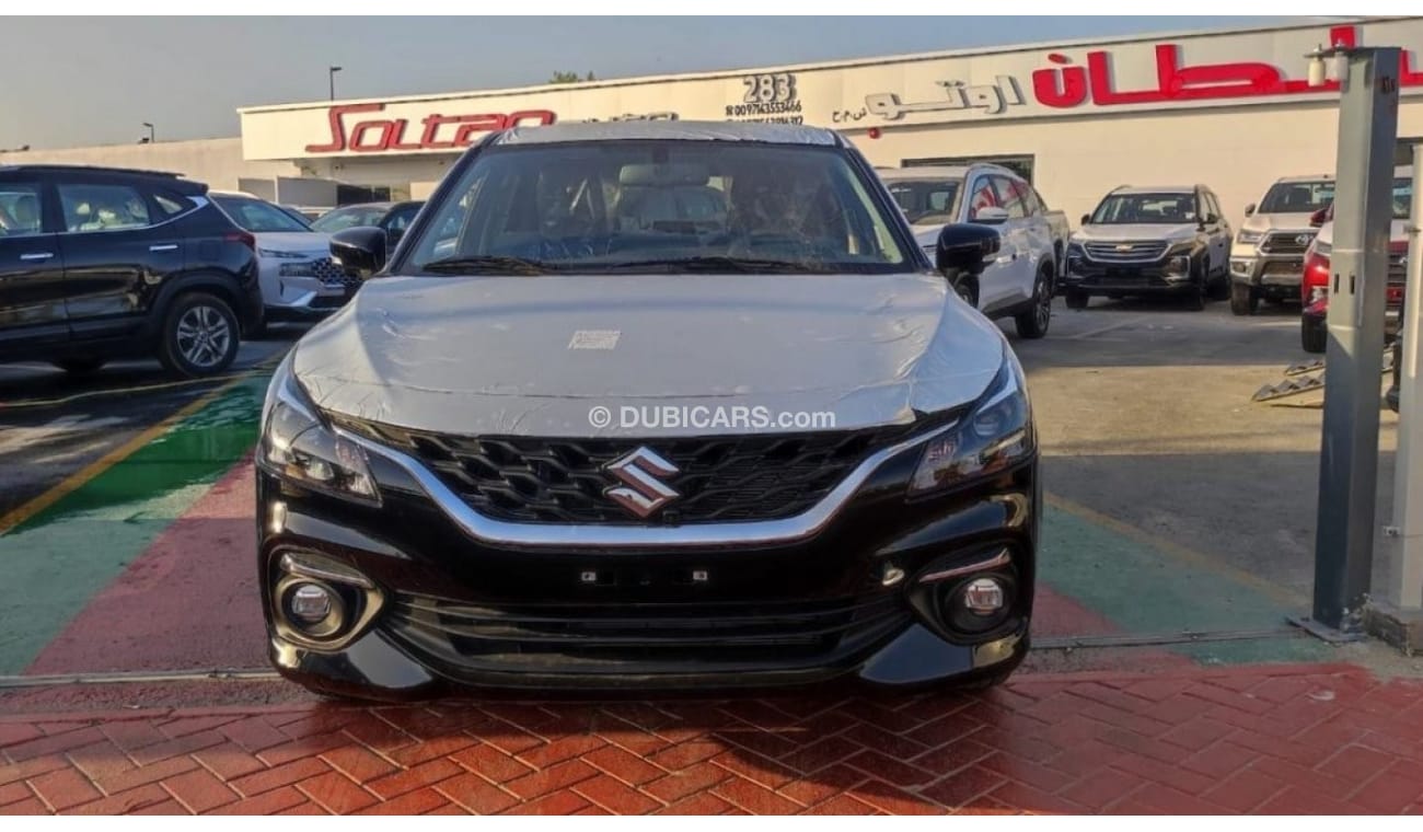 Suzuki Baleno Full Option black color 1.5L Petrol A/T 4X2 FWD 360 camera and Heads up display