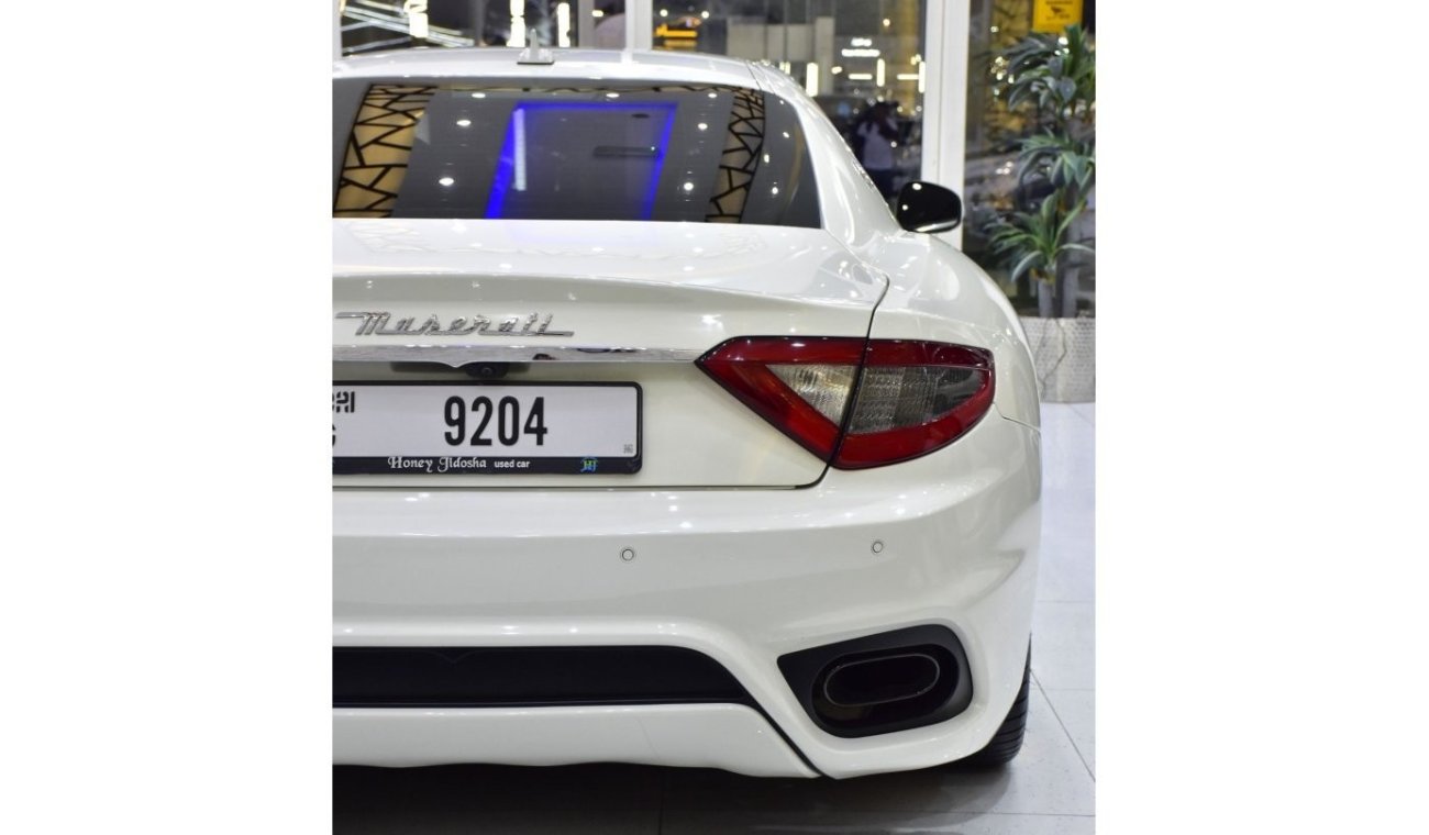 Maserati Granturismo EXCELLENT DEAL for our Maserati GranTurismo Sport ( 2018 Model ) in White Color GCC Specs