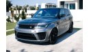 Land Rover Range Rover Sport SVR AED 6,390 PM | SVR CARBON EDITION | UNDER WARRANTY | BRAND NEW CONDITION | LOW MILEAGE