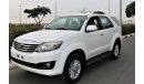 Toyota Fortuner GXR TOYOTA FORTUNER 4 CYLINDER 2012 GULF FULL AUTO