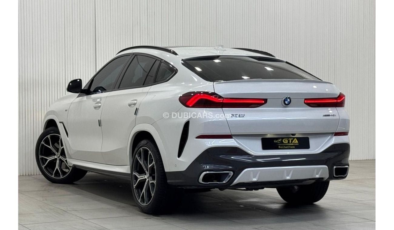 BMW X6 2022 BMW X6 xDrive40i M Sport, 2026 Agency Warranty + Service Package, Full Service History, GCC