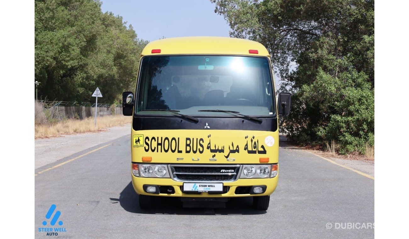 ميتسوبيشي فوسو Rosa 26 Seater School Bus 4.2L RWD - DSL MT - Excellent Condition - Good Condition