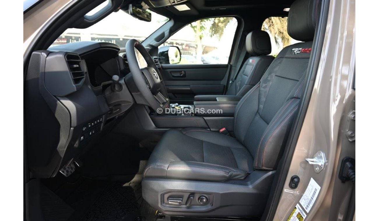 تويوتا سيكويا 2025 TOYOTA SEQUOIA TRD PRO HYBRID V6 3.5L TURBO 4WD 7-SEATER AT