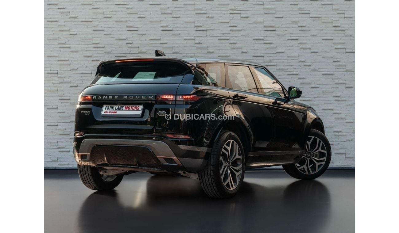 Land Rover Range Rover Evoque AED 2,595 PM • EVOQUE S P200 R-DYNAMIC • OFFICIAL LAND ROVER SERVICE CONTRACT UNTIL 2025