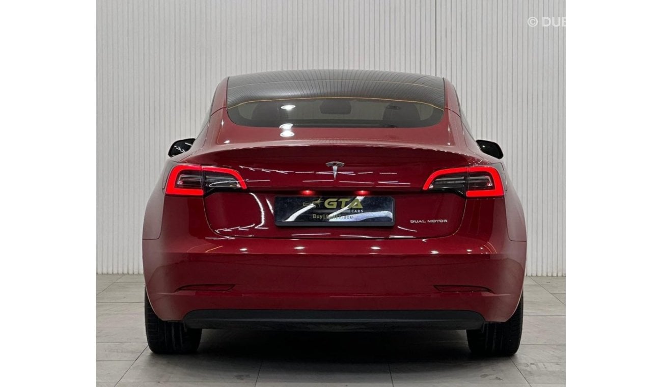 تسلا موديل 3 Long Range 2021 Tesla Model 3 Long Range, June 2025 Tesla Warranty, June 2029 Tesla Battery Warranty