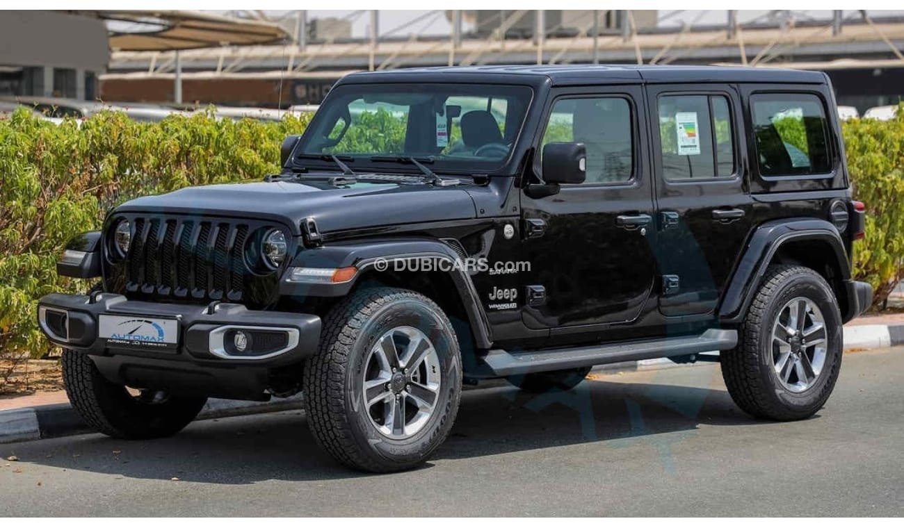 جيب رانجلر (НА ЭКСПОРТ , For Export) Unlimited Sahara V6 3.6L , 2023 GCC , 0Km , Без пробега