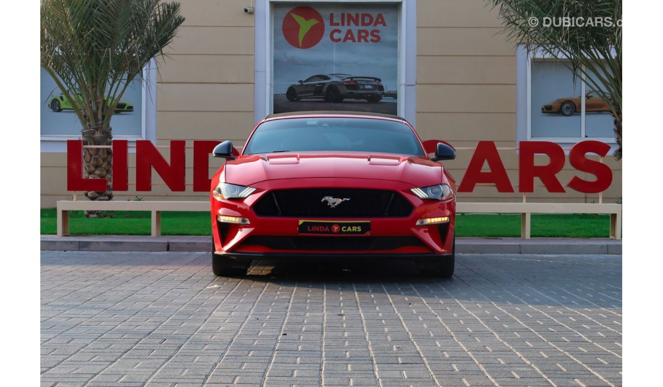 فورد موستانج Ford Mustang GT Premium Convertible 2018 GCC under Agency Warranty and Service Contract with Flexibl