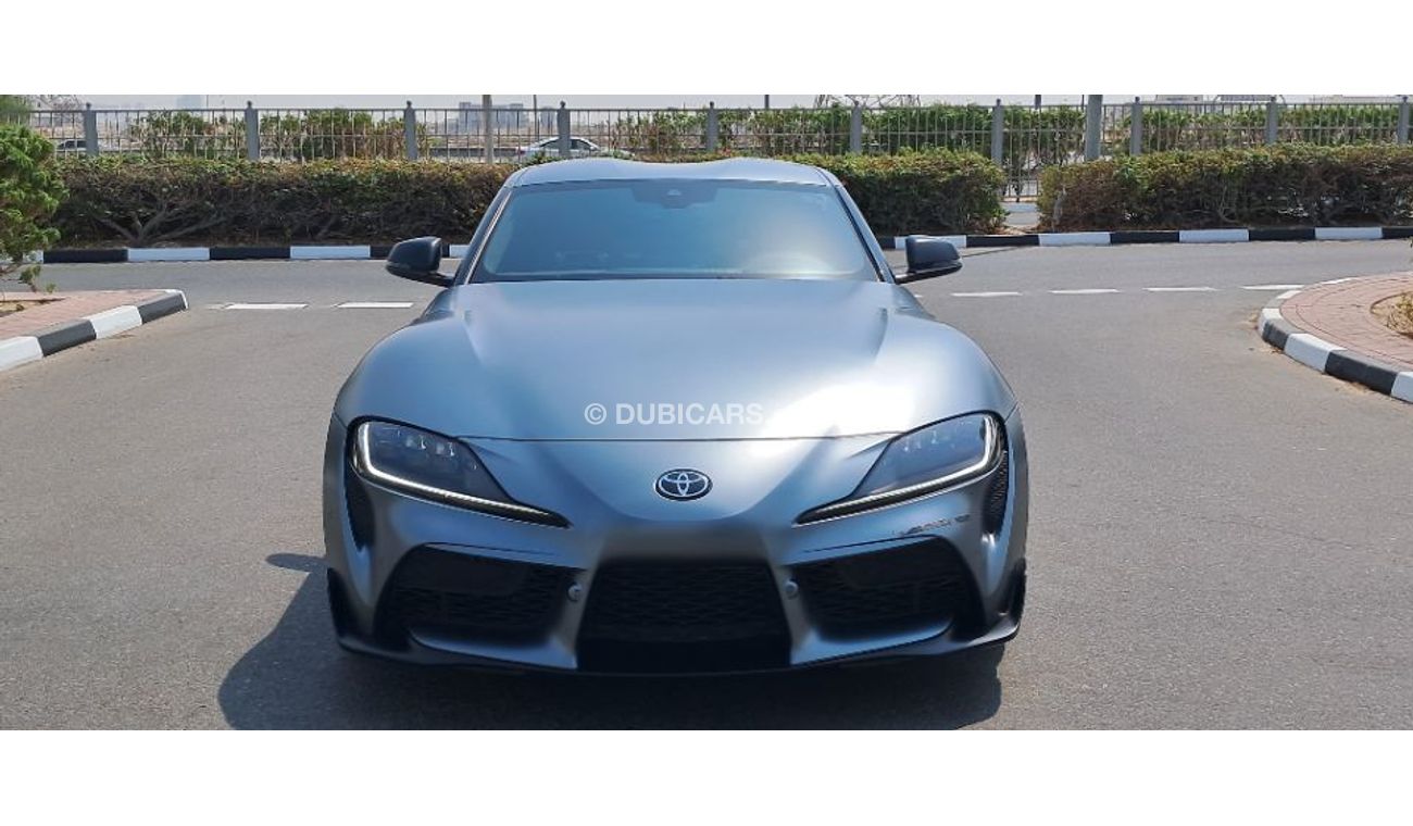 Toyota Supra SUPRA 2020l2 GR V6 3.0L TURBO GCC FREE SERVICE 72000 KM + WARRANTY 6 -09 -25 AL FUTTAIM, TOP OPTION