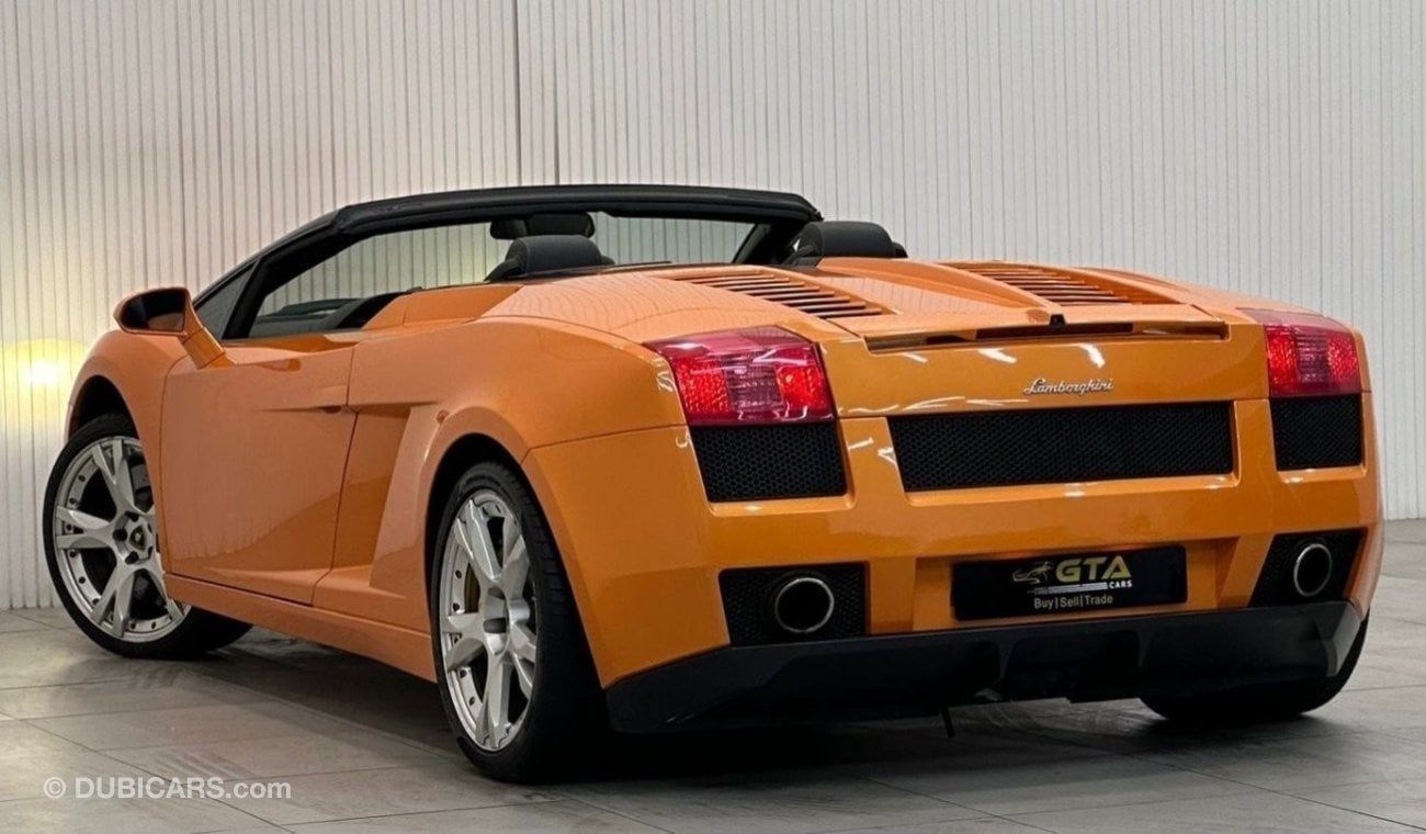 Lamborghini Gallardo 2007 Lamborghini Gallardo Spider(Full Option), Full Service History,GCC