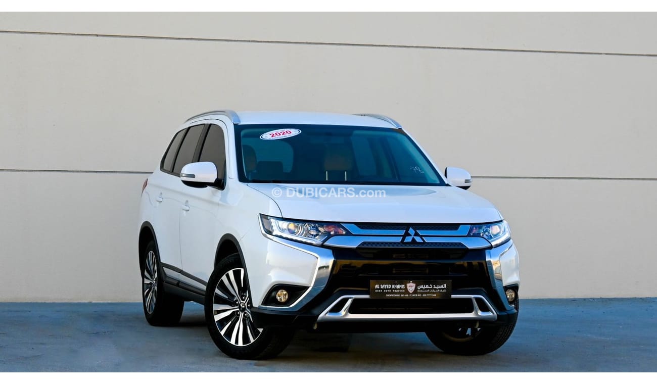 Mitsubishi Outlander Mitsubishi Outlander 2020 GLS 4X4 GCC in excellent condition, inside and out, under warranty