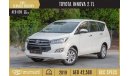 Toyota Innova AED 699/month 2019 | TOYOTA INNOVA | SE 2.7L | GCC | FULL SERVICE HISTORY | T12583