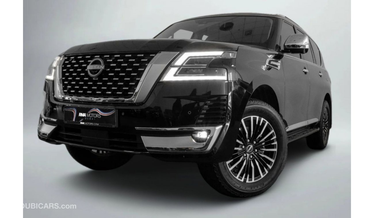 نيسان باترول 2023 Nissan Patrol Platinum / Full Service History / Nissan Warranty and Service Pack