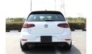 فولكس واجن جولف ار VOLKSWAGEN GOLF R 2019 GCC WITH FULL AGENCY SERVICE HISTORY IN MINT CONDITION