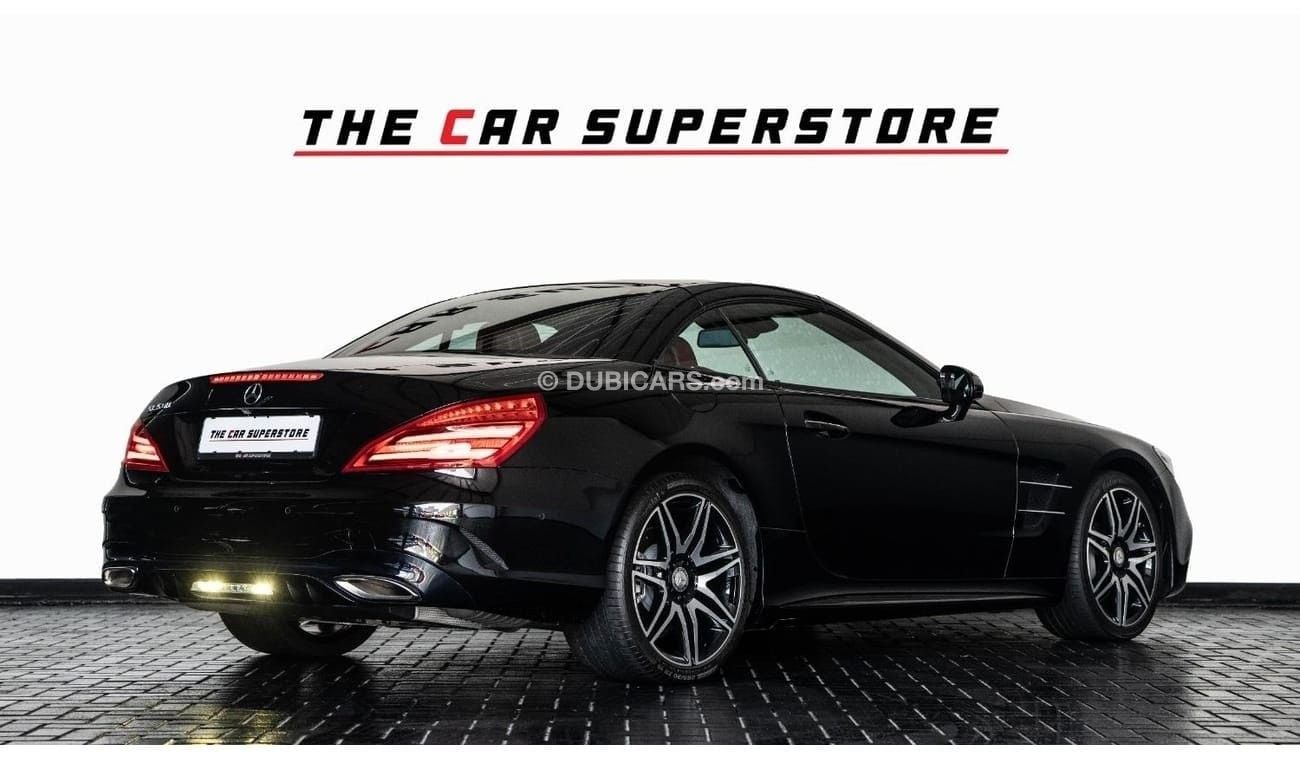 Mercedes-Benz SL 500 Std 4.7L 2017 I MERCEDES SL500 I AMG I GCC SPEC I LOW MILEAGE I FULL SERVICE HISTORY I RECENTLY SERV