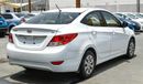 Hyundai Accent Hyundai Accent 2017 white, excellent condition, inside and outside, without any accident, no agency