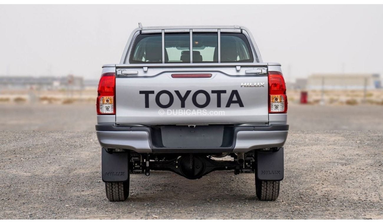 تويوتا هيلوكس (LHD) TOYOTA HILUX DC 2.4D MT 4X4 P.WINDOW MY2024 – SILVER