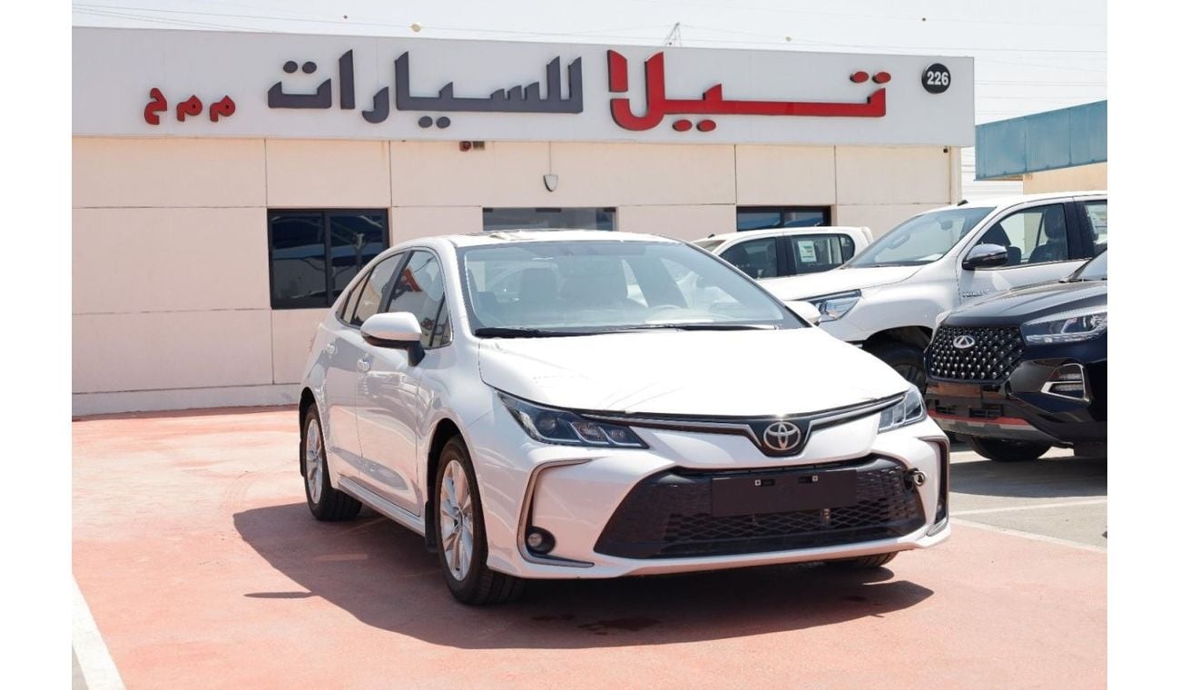 تويوتا كورولا TOYOTA COROLLA 1.8 AT WITH SUNROOF WHITE 2024