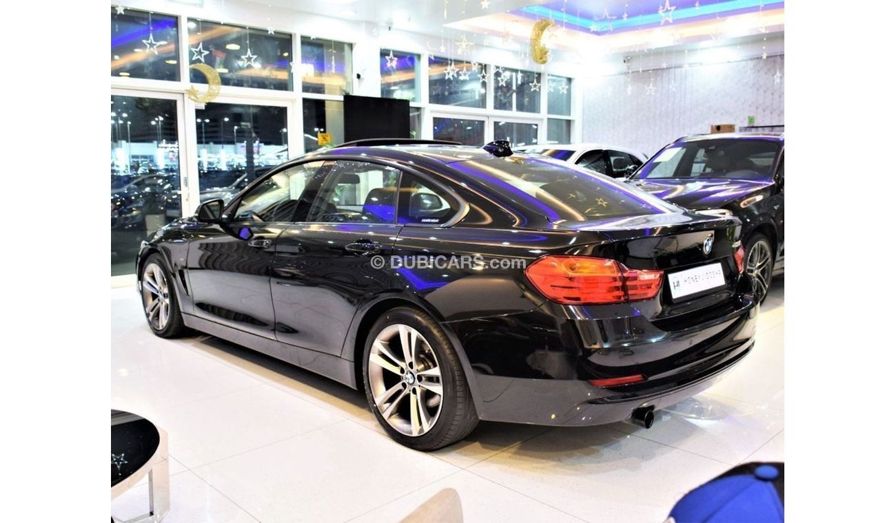 BMW 420i ONLY 60000 KM! BMW 420i Gran Coupe 2015 Model!! in Black Color! GCC Specs