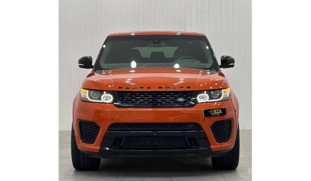 لاند روفر رانج روفر سبورت أس في آر 2016 Range Rover Sport SVR, March 2025 Agency Warranty + Jan 2026 Service Contract, GCC