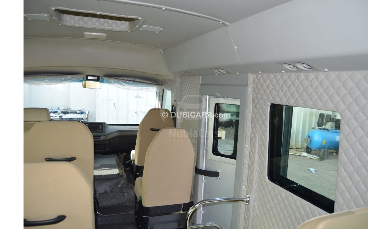 تويوتا كوستر B6-Level Armored 2024 Toyota Coaster 23-Seater High-Roof 4.2L 6-Cyl Diesel M/T RWD Export Only