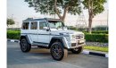 مرسيدس بنز G 500 4X4² GCC  gargach