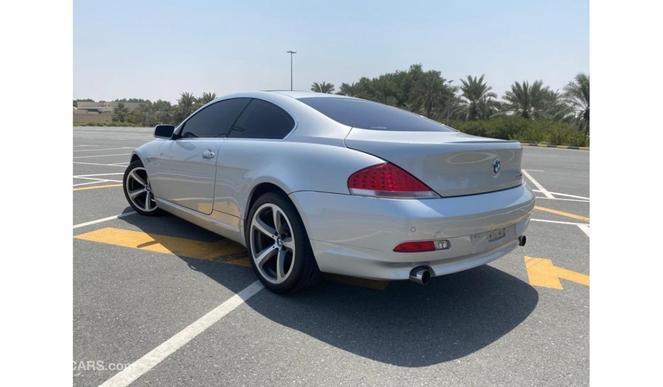 BMW 630i BMW 630 GCC 2007 V6 Perfect condition - Full option -No accident history