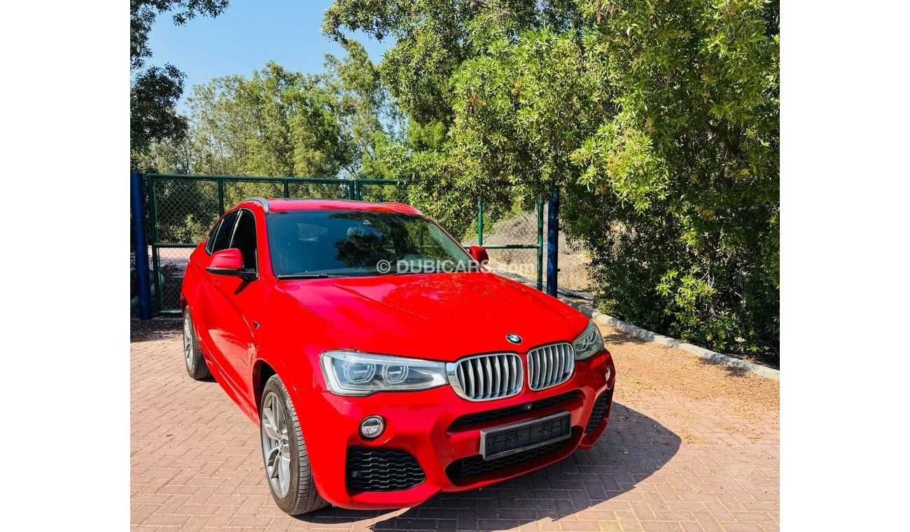 BMW X4 xDrive 35i M Sport GCC .. FSH .. Original Paint .. Perfect Condition .. Top