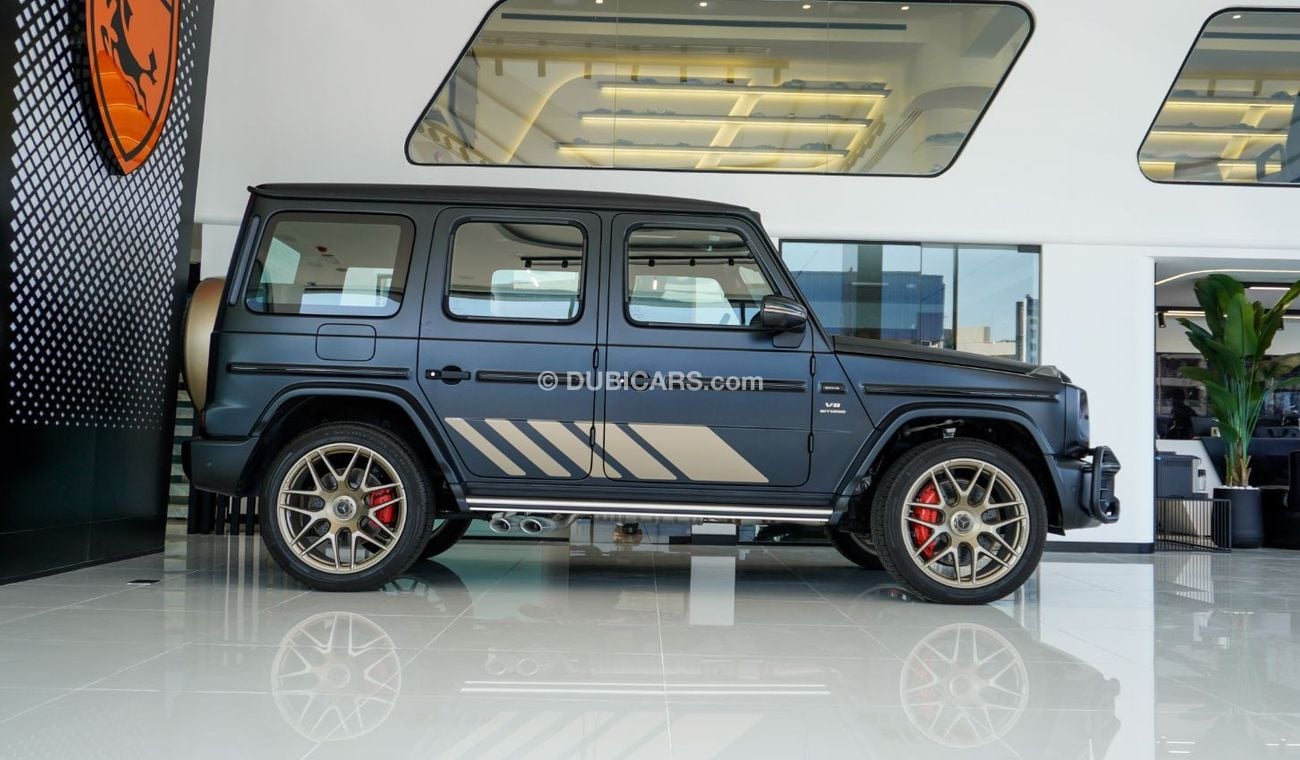 Mercedes-Benz G 63 AMG Mercedes G63 |Night Black Magno |Gold Topstitching Interior |2024 |GRAND EDITION | LIMITED 1 of 1000