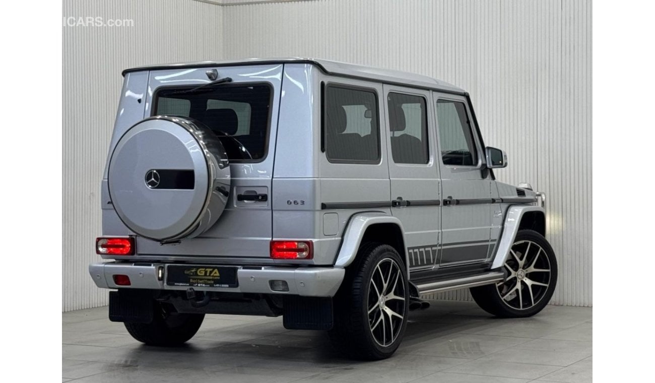 Mercedes-Benz G 63 AMG First Edition 5.5L 2017 Mercedes-Benz G63 AMG 463 Edition, One Year Warranty, Service History, GCC