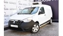 Renault Dokker AED 629 PM | 1.6L MT CHILLER VAN GCC