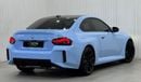 بي أم دبليو M2 2024 BMW M2 Coupe, 5 Years BMW Warranty + Service Pack, Fully Loaded, Very Low Kms, GCC